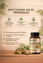 Adlay Premium Triphala Tablets | Authentic Ayurvedic Gut & Digestive Wellness Formula - Image 3